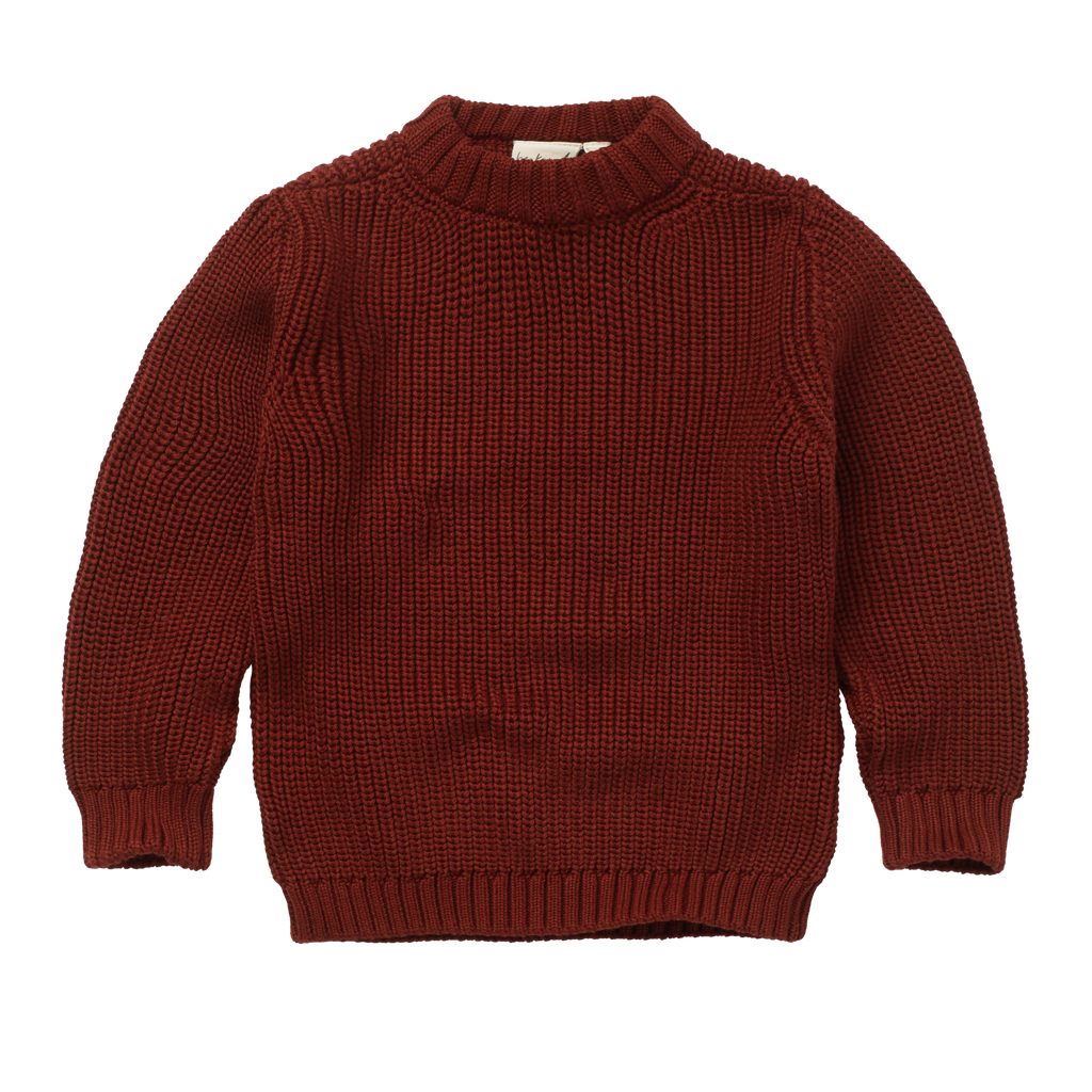 Skylar Sweater // KIDS // Merlot