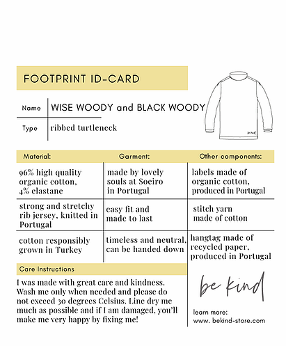 Black Woody - turtle neck