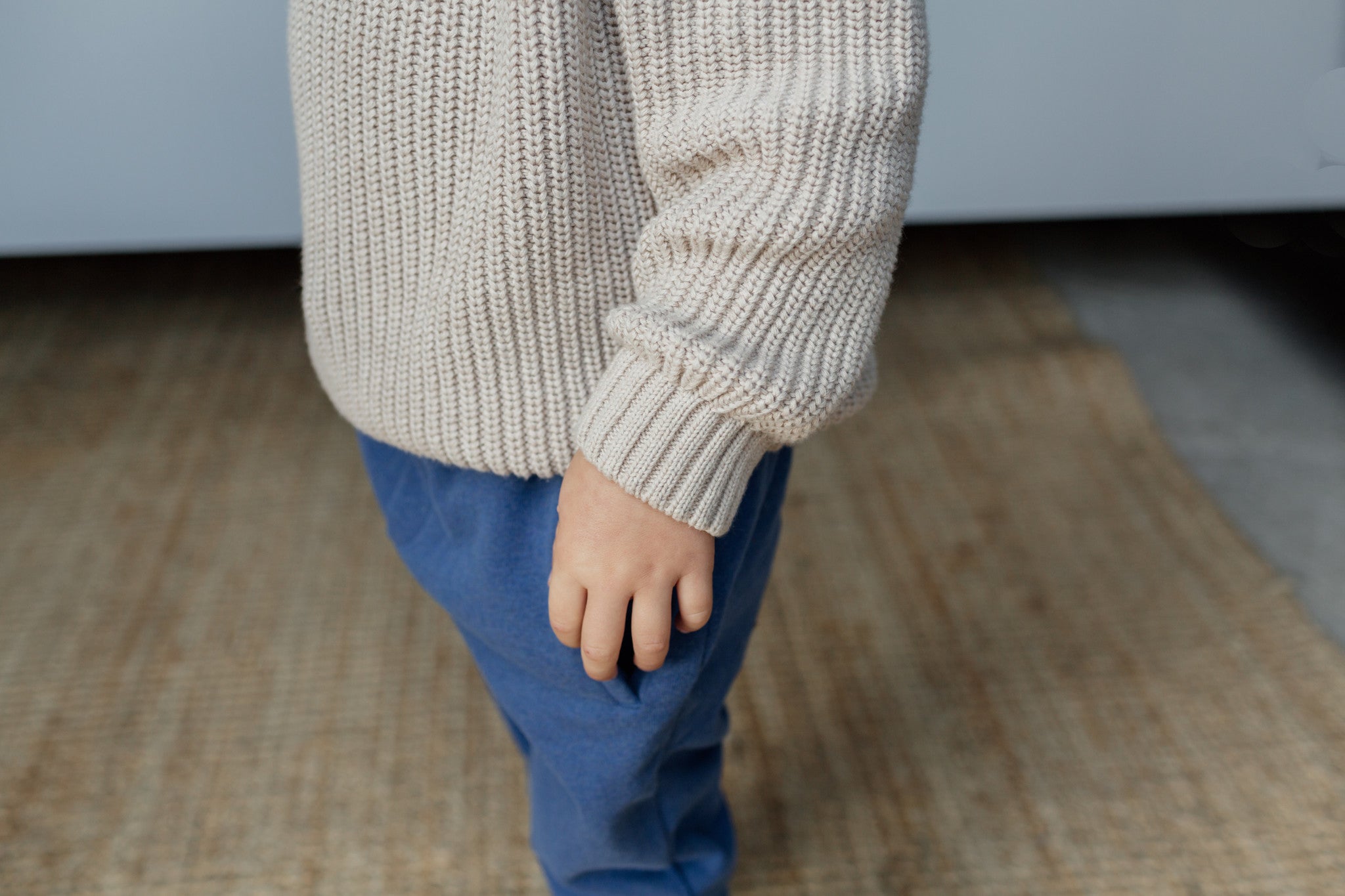 Skylar Sweater // KIDS // Latte Beige 