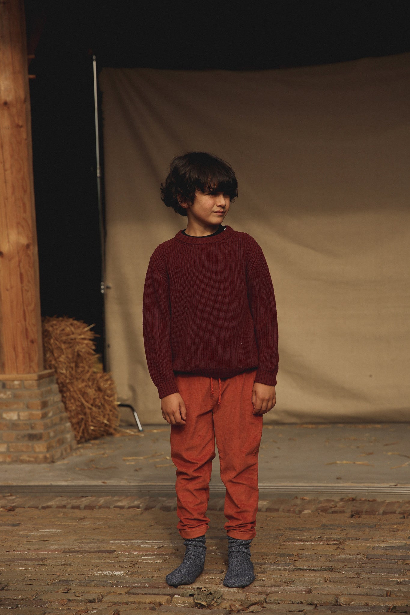 Skylar Sweater // KIDS // Merlot