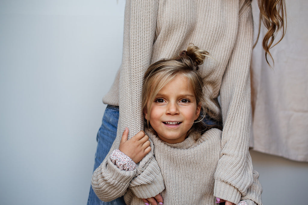 Skylar Sweater // UNI // Latte
