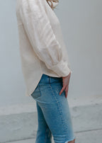 Abby Blouse // WOMEN // French Linen // Oversized