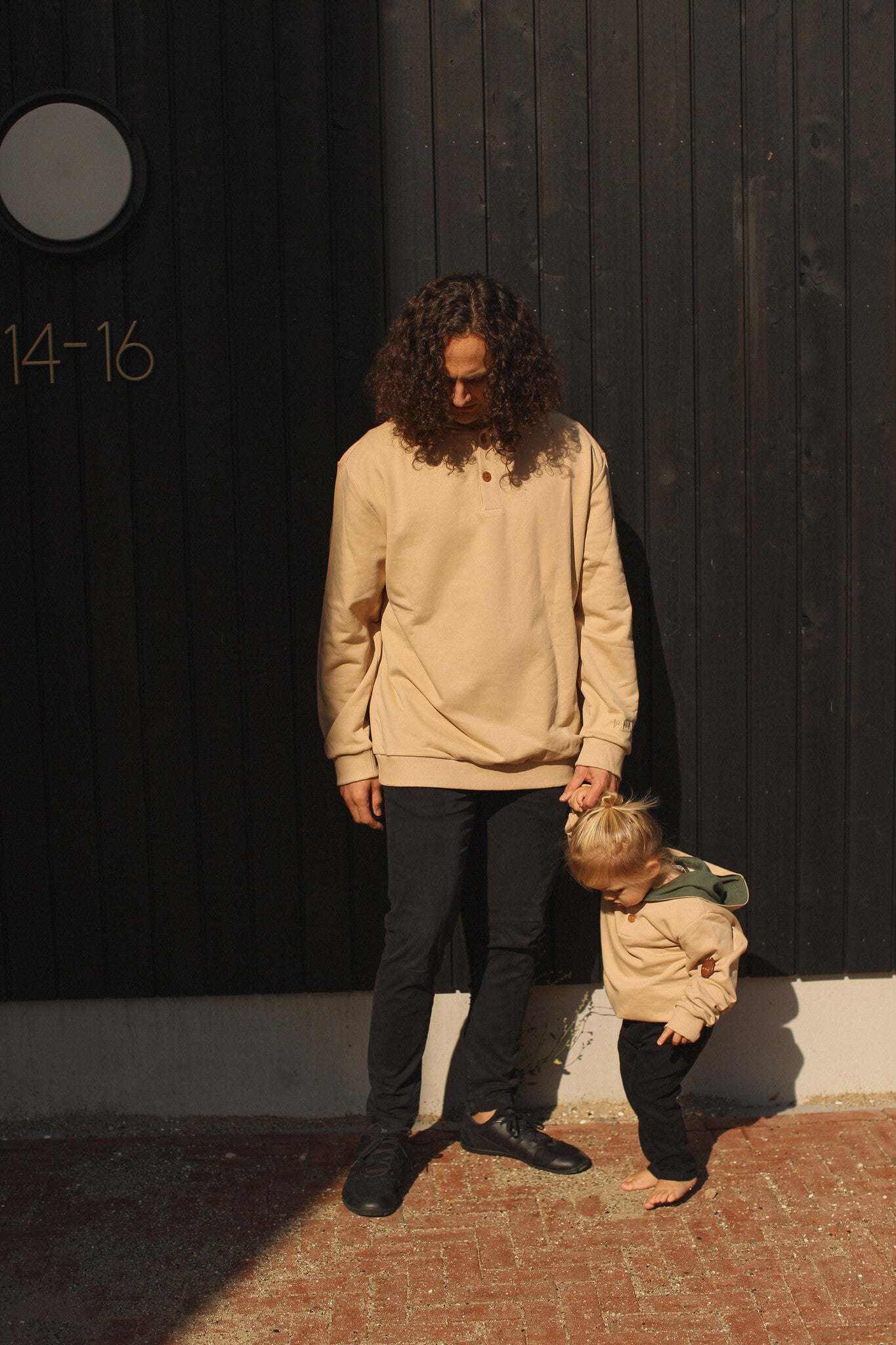 Twilight Neutral Hoodie // Uni // Upcycled Cotton